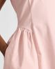 Albaray Albaray Cotton Sateen Gathered Side Dress - 3