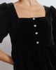 Albaray Albaray Diamonte Velvet Puff Sleeve Top - 3