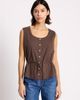 Albaray Albaray Drawstring Waist Button Through Top - 1