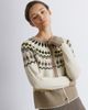 Albaray Albaray Fair Isle Yoke Cardigan - 1