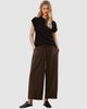 Albaray Albaray Gingham Drawstring Wide Leg Culotte - 3