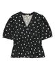 Albaray Albaray Large Spot Elastic Waist Top - 2