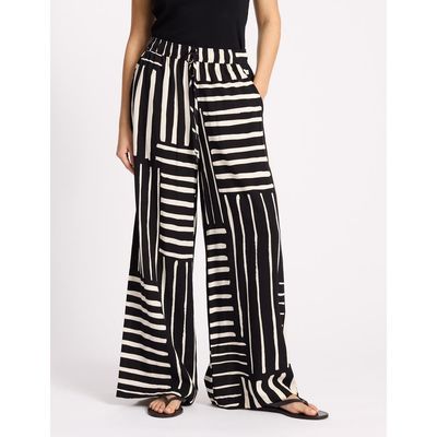 Albaray Albaray Patchwork Stripe Trouser