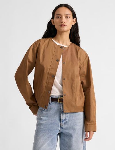 Albaray Albaray Pleat Hem Bomber Jacket
