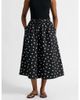 Albaray Albaray Polka Dot High-Waist Midi Skirt - 1