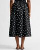 Albaray Albaray Polka Dot High-Waist Midi Skirt - 5