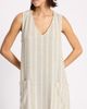 Albaray Albaray V-Neck Stripe Maxi Dress - 3