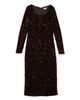 Albaray Albaray Velvet & Sequin Square Neck Dress - 2