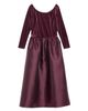 Albaray Albaray Velvet & Taffeta Bardot Dress - 2