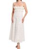 Alberta Ferretti Women's Cotton-Blend Sleeveless Maxi Dress - 3