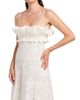 Alberta Ferretti Women's Cotton-Blend Sleeveless Maxi Dress - 6