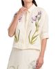 Alberta Ferretti Women's Floral Linen Blouse - 3