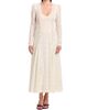 Alberta Ferretti Women's Floral Wood-Blend Midi-Dress - 3