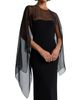Alberta Ferretti Women's Georgette Cape Jersey Gown - 6