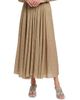Alberta Ferretti Women's Pleated Midi-Skirt - 3