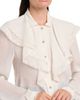 Alberta Ferretti Women's Ruffled Button-Front Blouse - 6