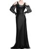 Alberta Ferretti Women's Silk Draped Cold-Shoulder Column Gown - 2