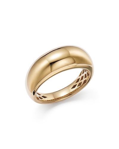 Alberto Amati Alberto Amati 14K Yellow Gold Dome Ring
