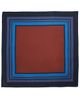A.L.C. A. L.C. Albers Print Silk Scarf Black/Caramel Dotted One - 1