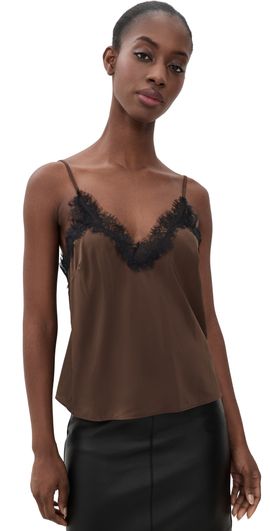 A.L.C. A. L.C. Annabelle Top Coffee/Black