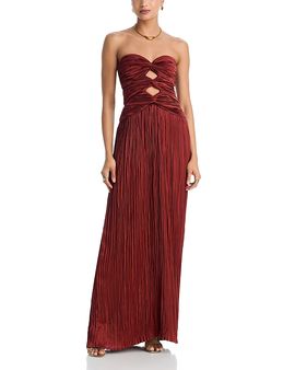A.l.c. A. l.c. Brynn Cut Out Strapless Gown