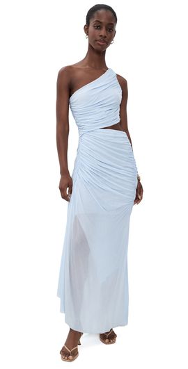 A.L.C. A. L.C. Cleo Maxi Dress Sky Blue