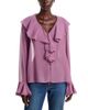 A.l.c. A. l.c. Colette Silk Ruffled Top - 1