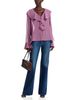 A.l.c. A. l.c. Colette Silk Ruffled Top - 2
