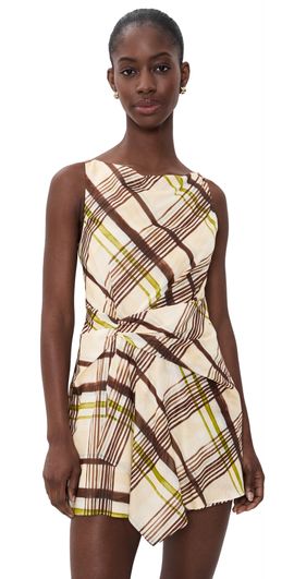 A.L.C. A. L.C. Dea Dress Butter/Ganache