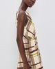 A.L.C. A. L.C. Dea Dress Butter/Ganache - 4