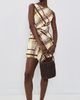 A.L.C. A. L.C. Dea Dress Butter/Ganache - 5