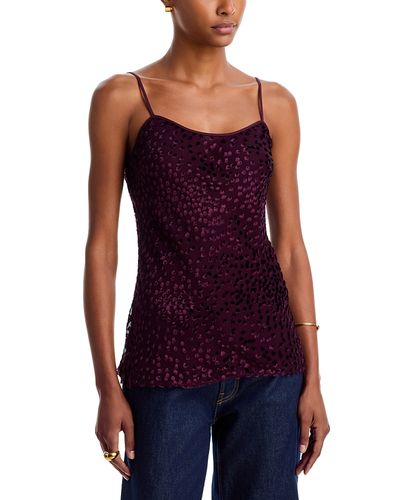 A.l.c. A. l.c. Drew Silk Blend Spaghetti Strap Tank