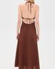 A.L.C. A. L.C. Evelena Linen Maxi Dress Brunette - 3