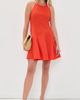 A.L.C. A. L.C. Grace Dress Poppy Red - 5