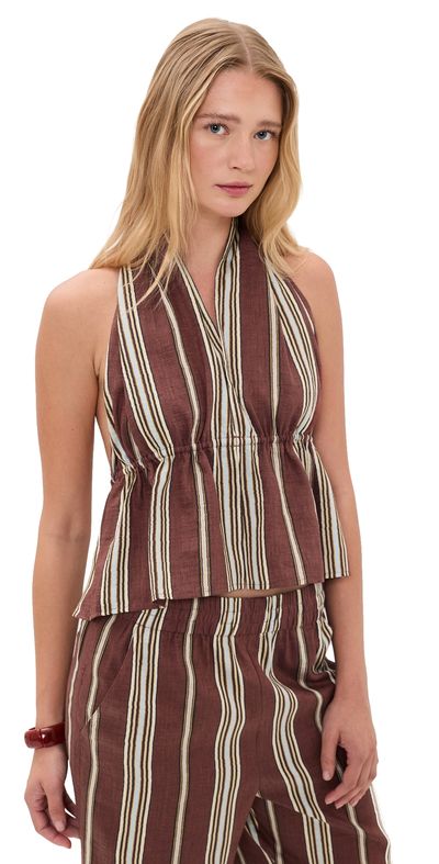 A.L.C. A. L.C. Kaia Top Brunette Multi