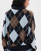 A.L.C. A. L.C. Lennon Sweater Sky Blue Combo - 3
