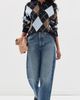 A.L.C. A. L.C. Lennon Sweater Sky Blue Combo - 5