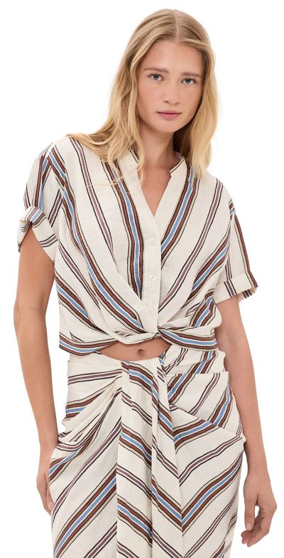 A.L.C. A. L.C. Leonore Top Panna Multi