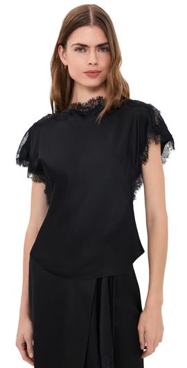 A.L.C. A. L.C. Luna Top Black/Black