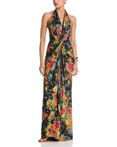 A.l.c. A. l.c. Mabel Twist Front Halter Maxi Dress
