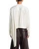 A.l.c. A. l.c. Nadine Silk Blend Draped Blouse - 3
