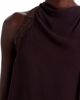 A.l.c. A. l.c. Renata Silk Lace Trim Asymmetric Top - 4