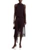 A.l.c. A. l.c. Renata Silk Lace Trim Asymmetric Top - 5