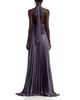 A.l.c. A. l.c. Sabine Pleated Halter Gown - 4