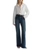 A.l.c. A. l.c. The 347 High Rise Flare Jeans in Dark Classic Blue - 2