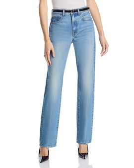 A.l.c. A. l.c. The 917 Slim Straight Jeans in Light Classic Blue