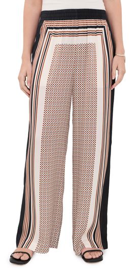 A.L.C. A. L.C. Tyler Pants Black/Caramel Dotted