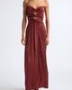A.L.C. A.L.C. Brynn Strapless Pleated Cutout Maxi Gown - 1