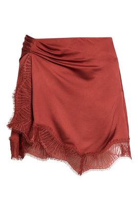 A.L.C. A.L.C. Dion Satin Miniskirt
