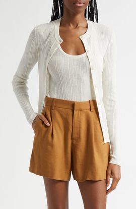 A.L.C. A.L.C. Fisher Rib Cardigan